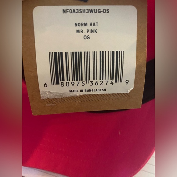 NWT The North Face Norm Hat Mr Pink Classic Fit Cap Hat - Picture 5 of 6
